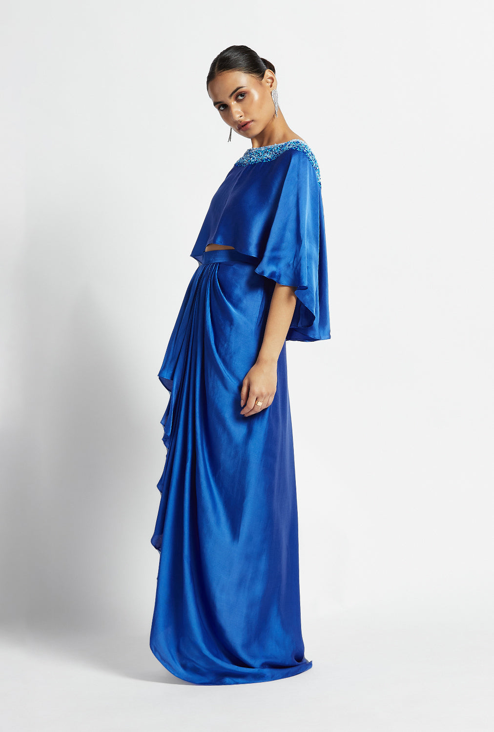 Julia Cape Skirt Set