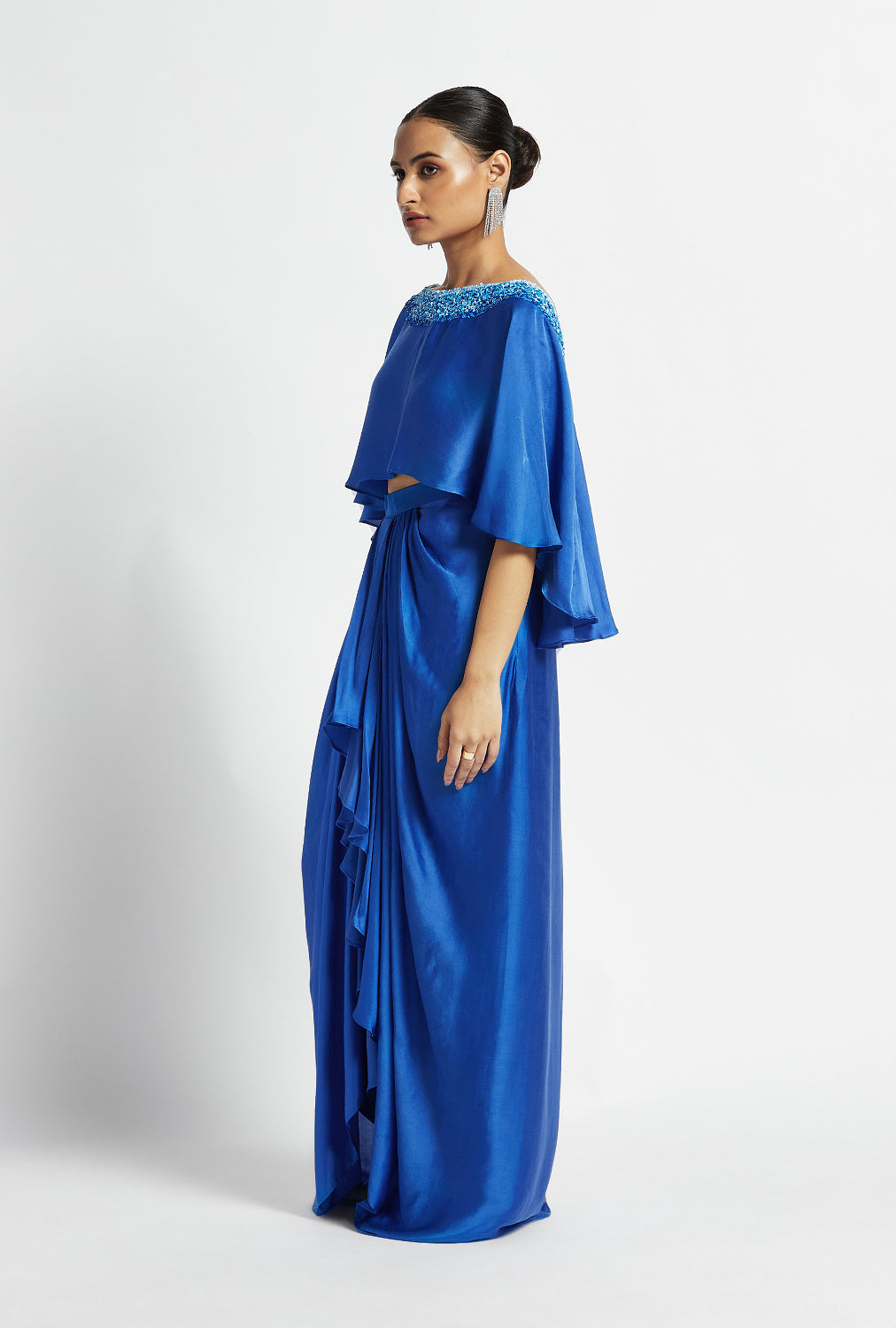 Julia Cape Skirt Set