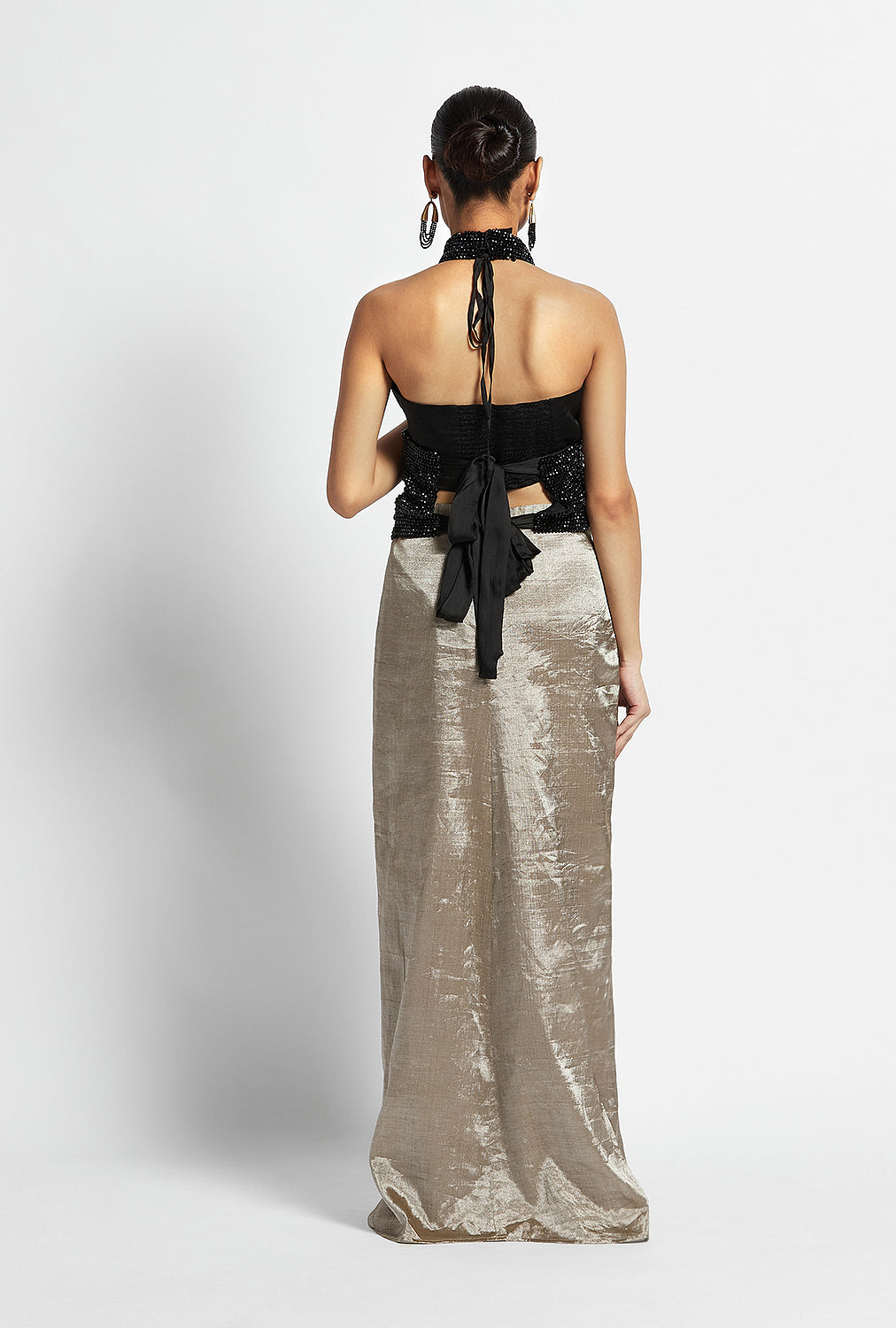 Lucielle Draped Skirt Set