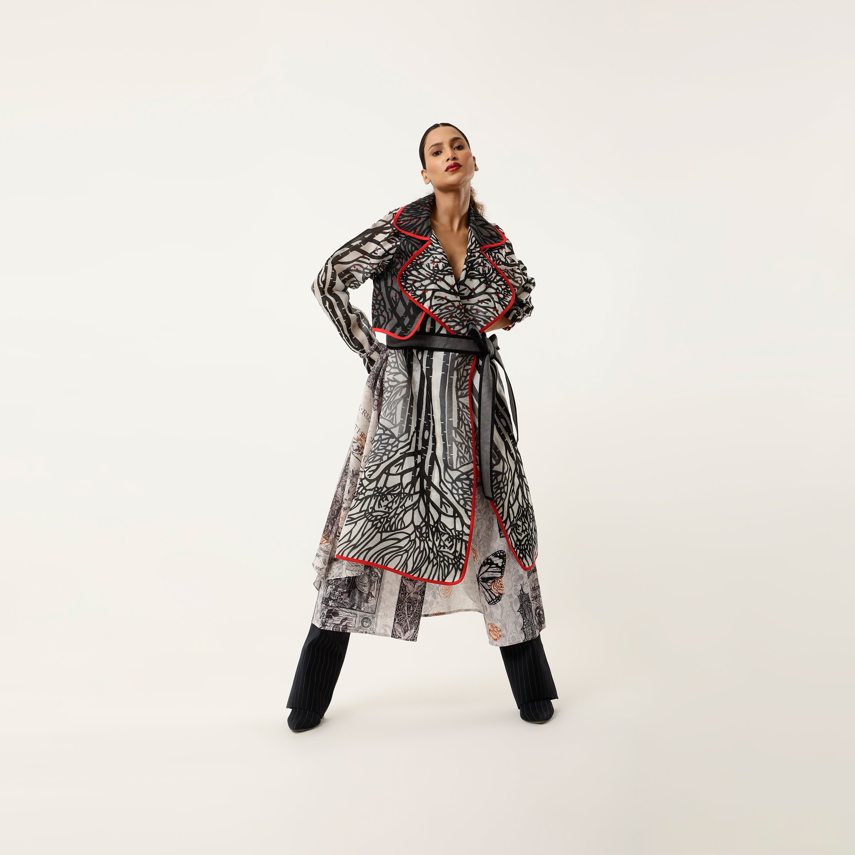 Black Forest Organza Trench