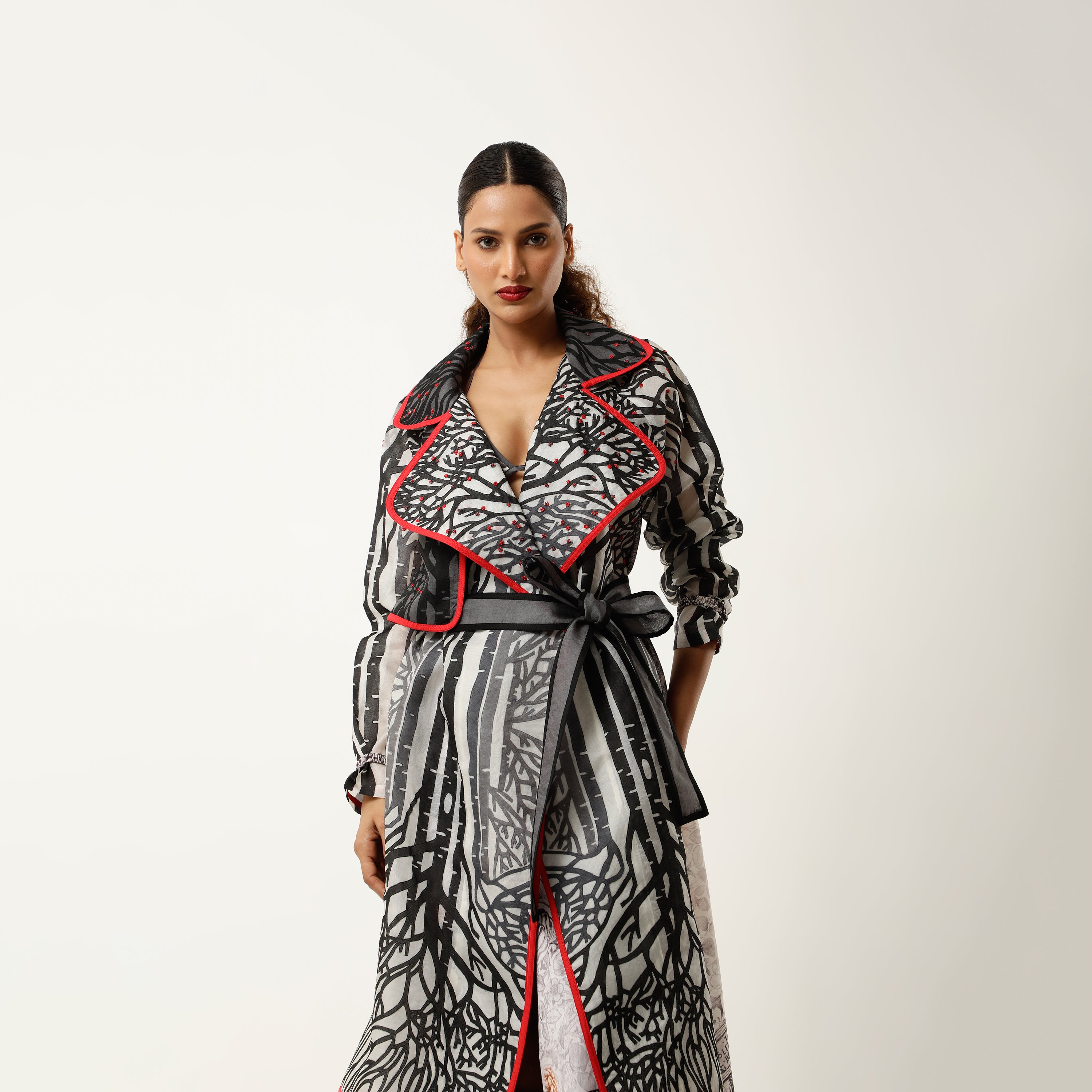 Black Forest Organza Trench