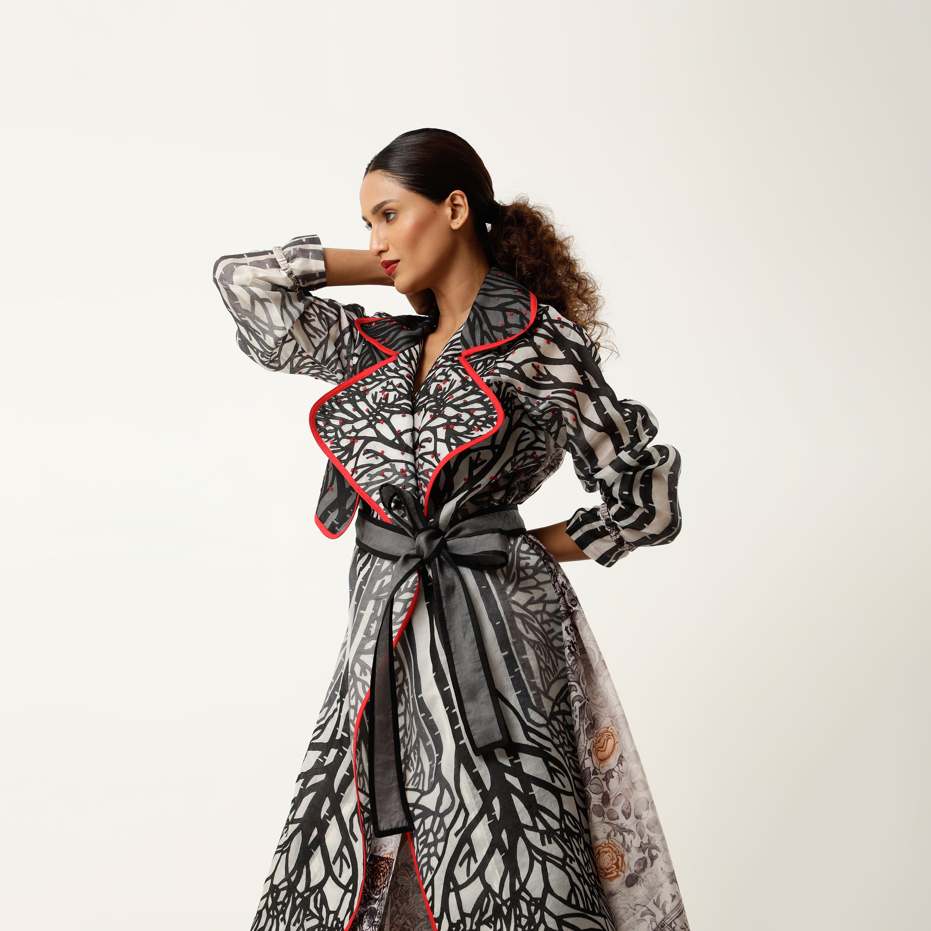 Black Forest Organza Trench