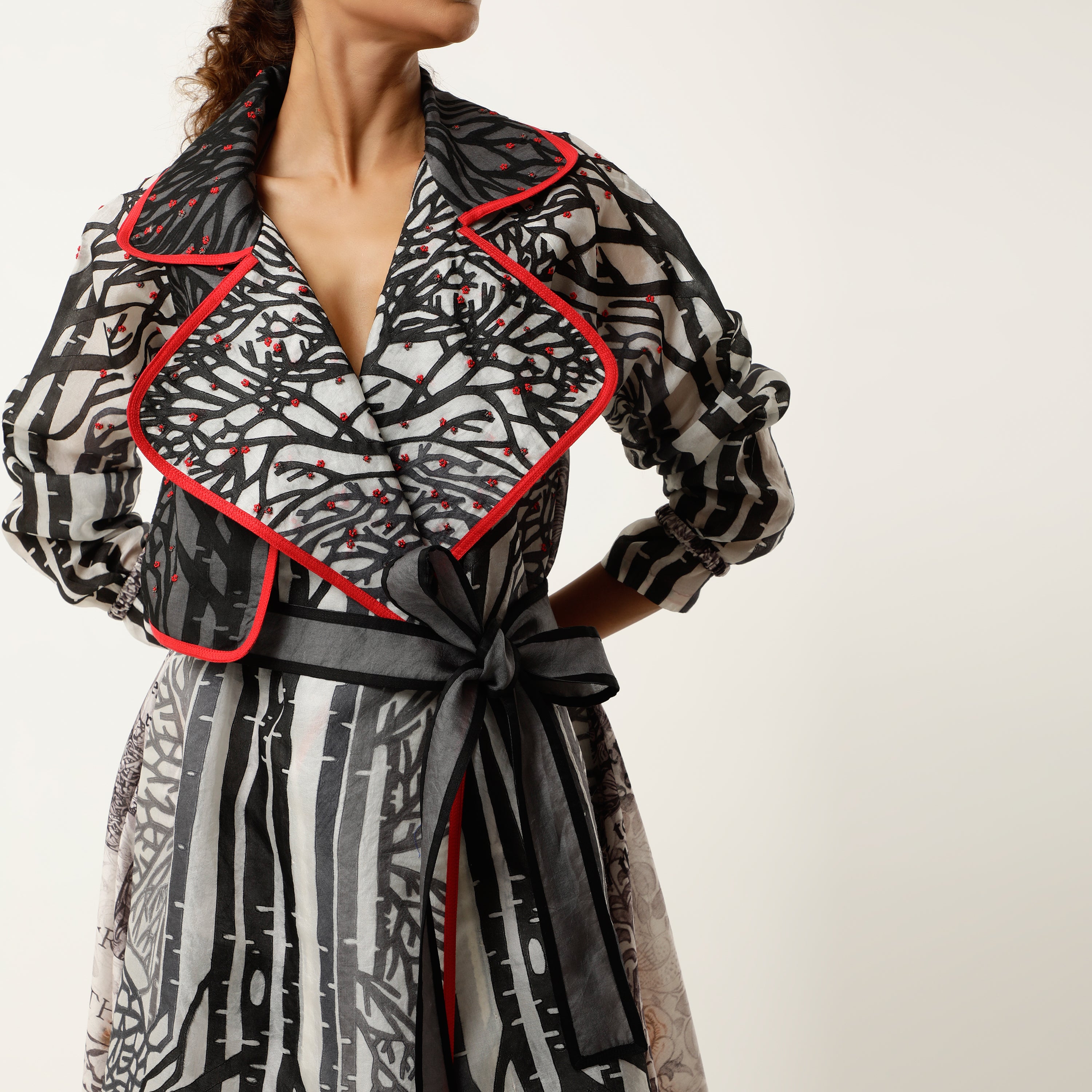 Black Forest Organza Trench