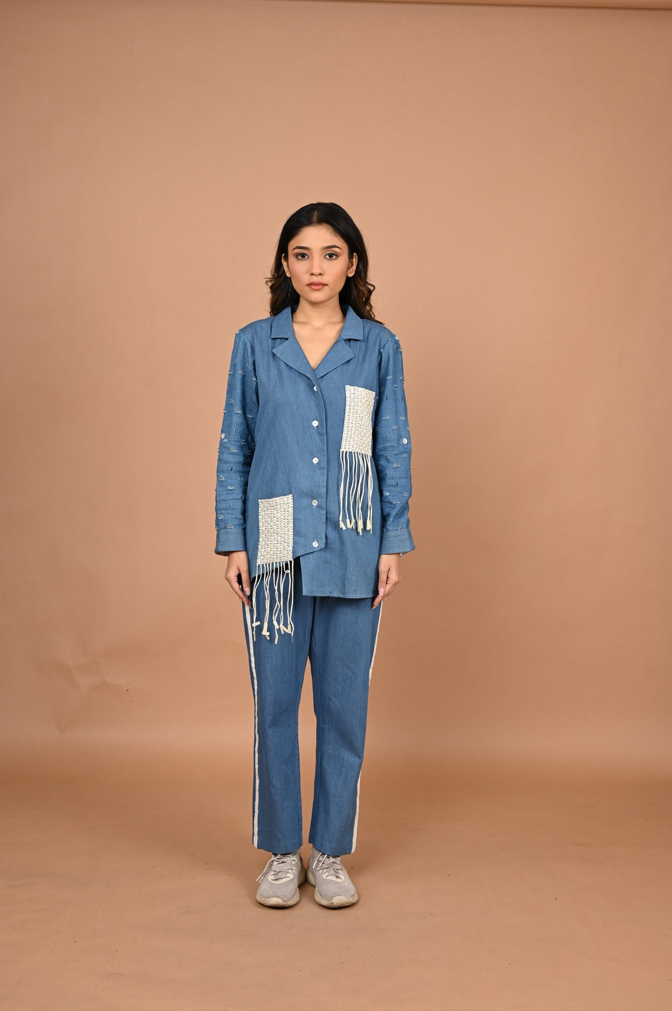 The Kantha Denim Set