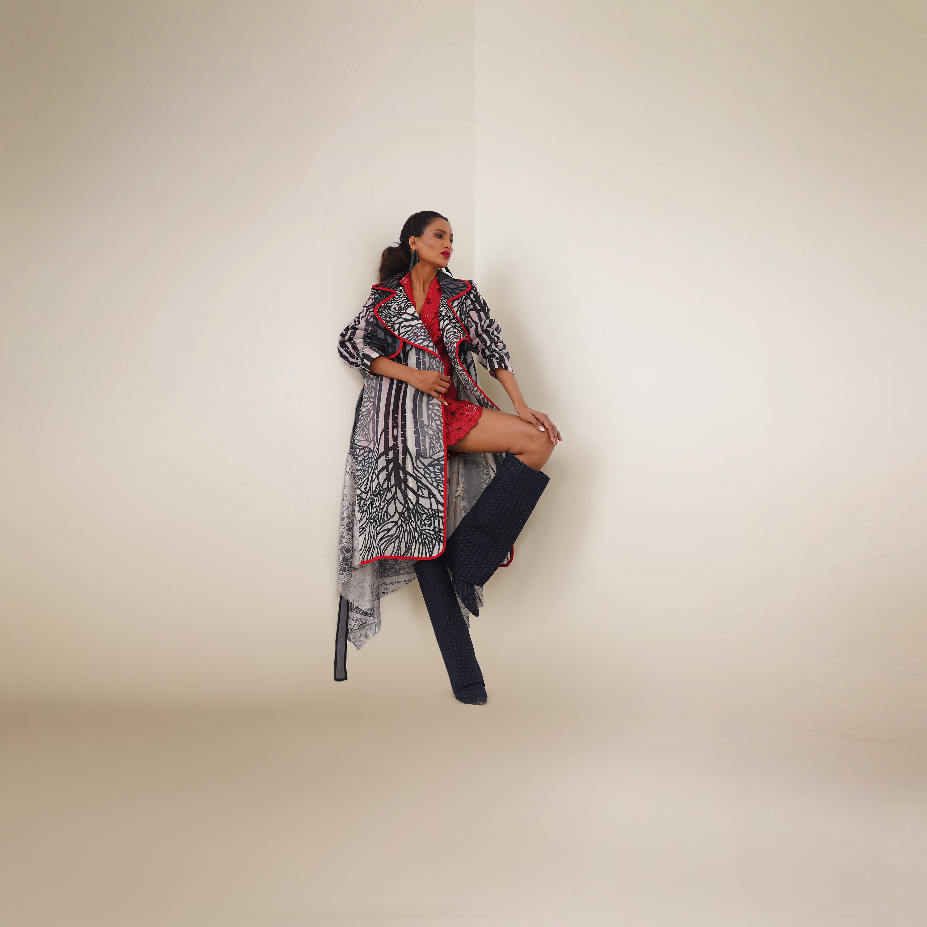 Black Forest Organza Trench