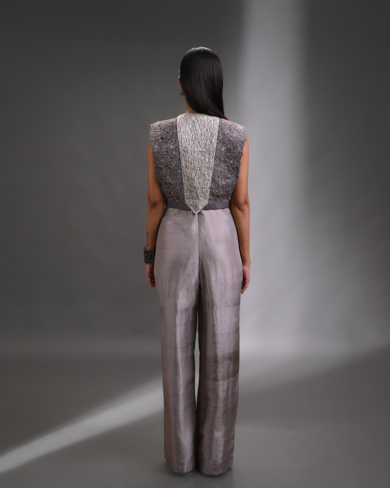 Jumpsuit with Bib Top