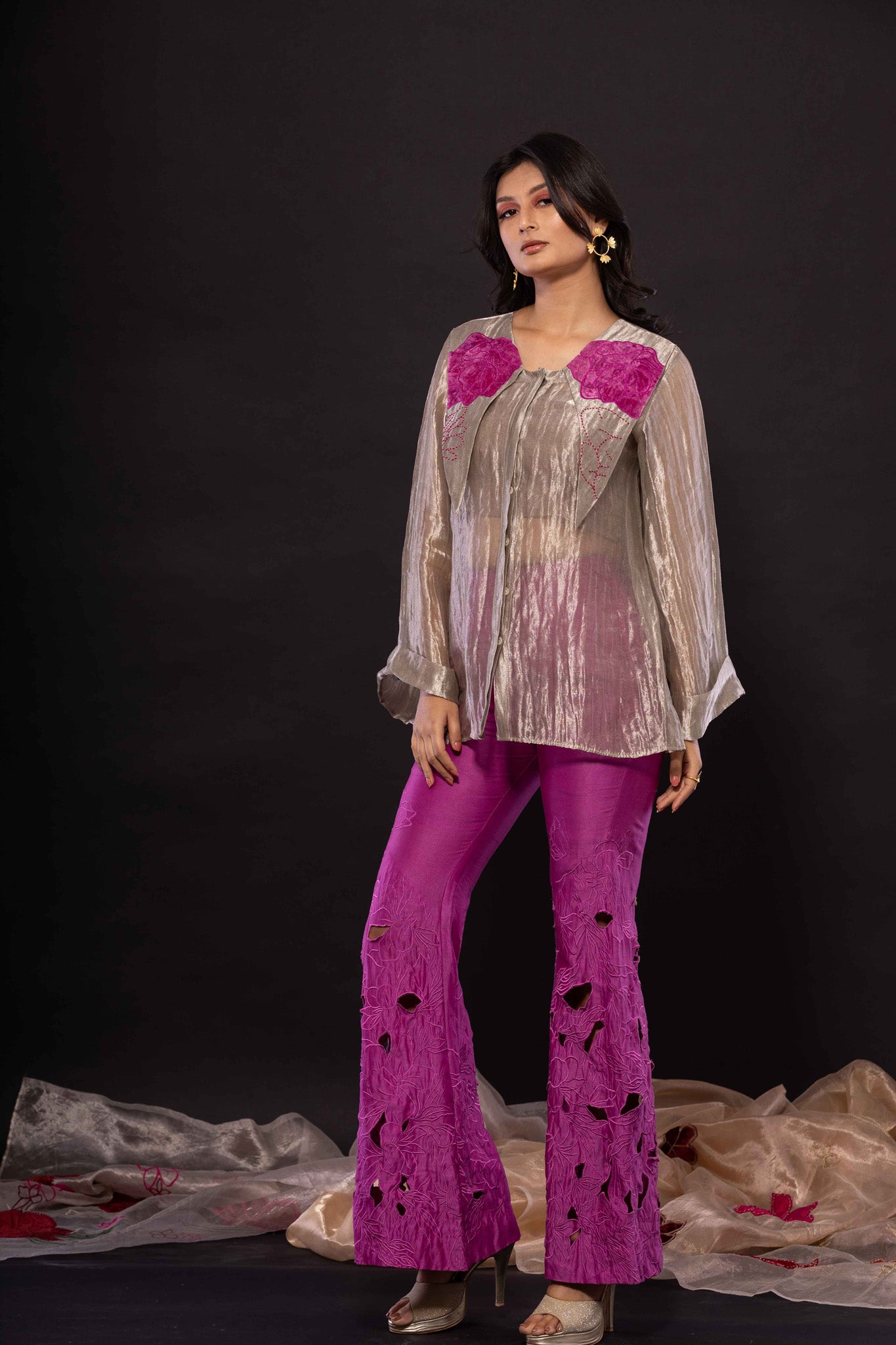 Pradha Top Pants Set