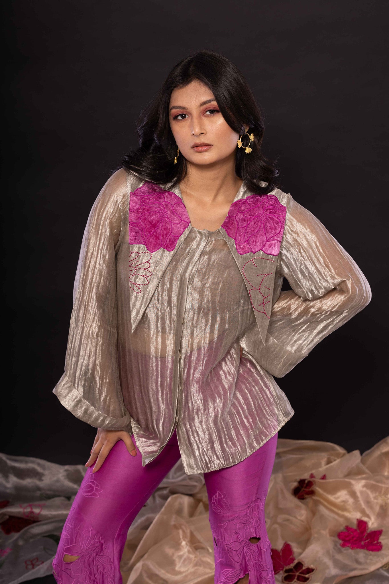 Pradha Top Pants Set