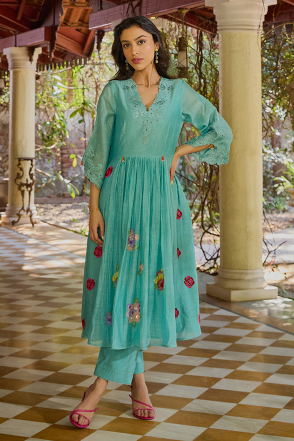 Mira Anarkali Set