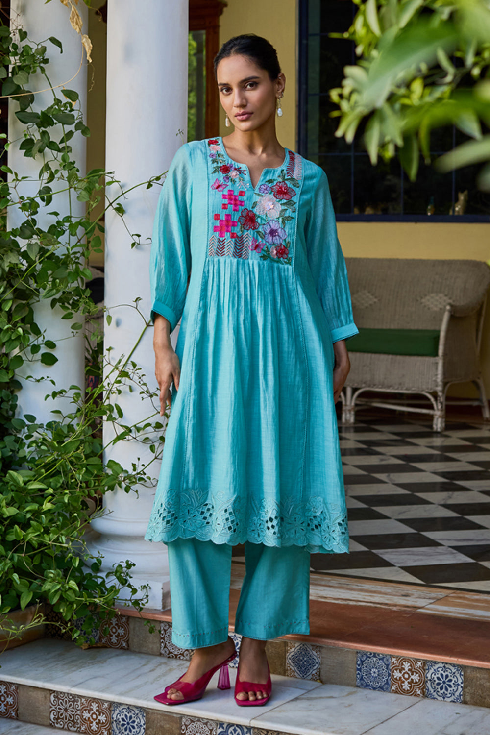 Seher A-line Kurta Set