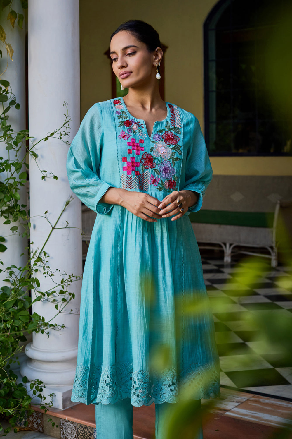 Seher A-line Kurta Set