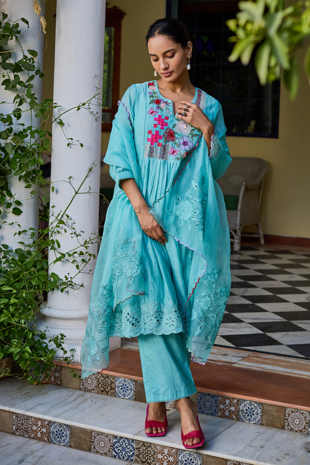 Seher A-line Kurta Set