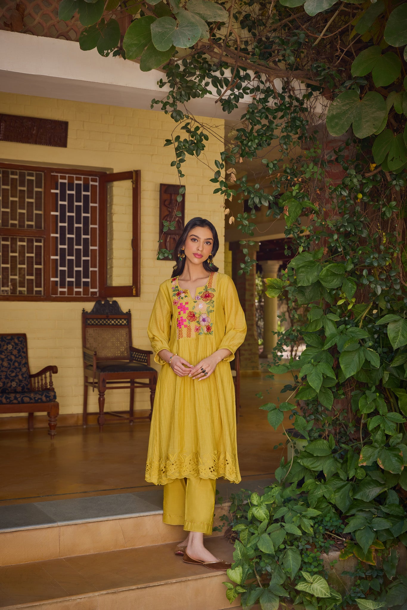 Seher A-line Kurta Set