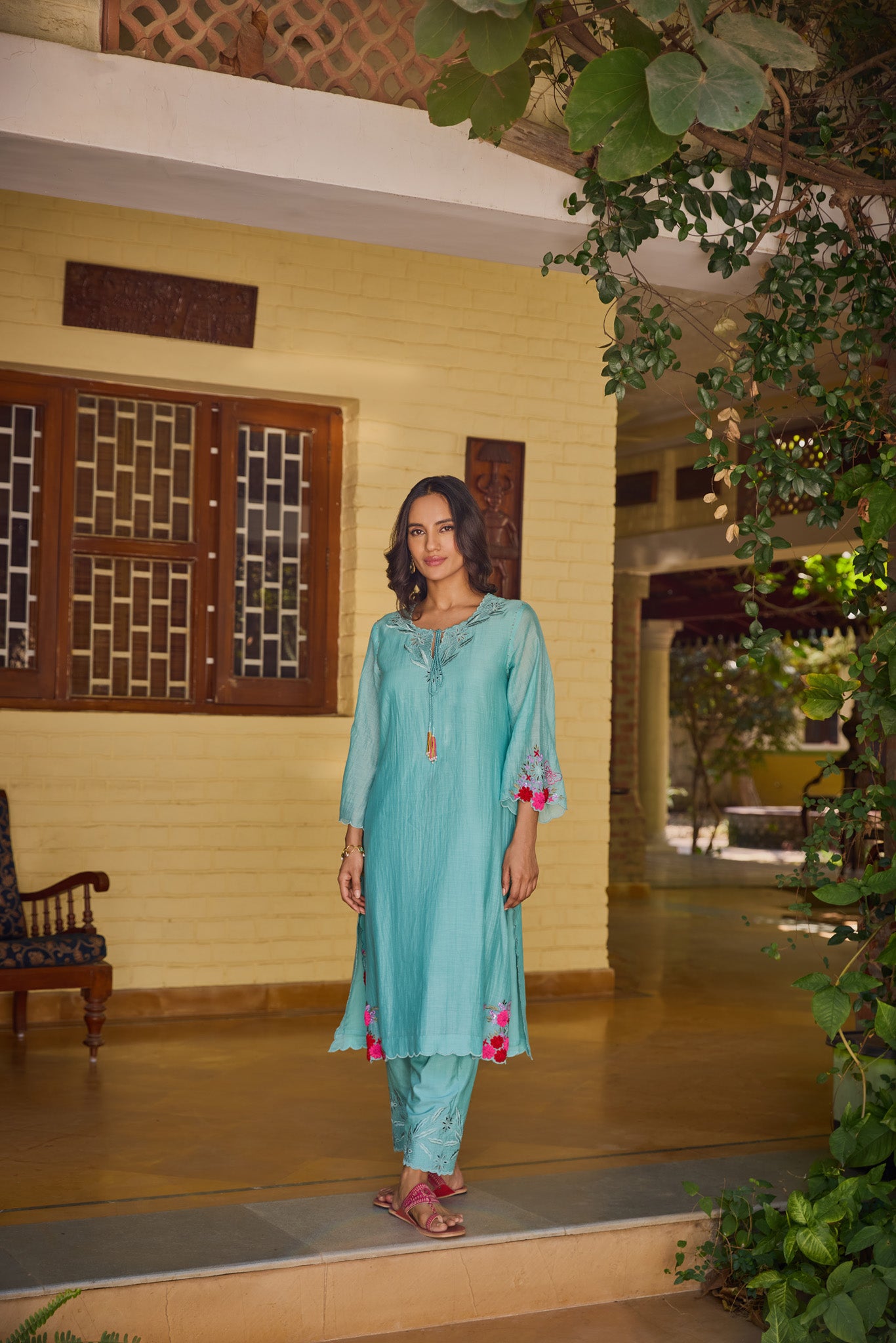 Aanya Straight Kurta Set